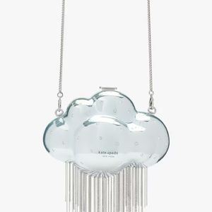 NWT! Kate Spade Shade Crystal Embellished 3d Cloud Crossbody